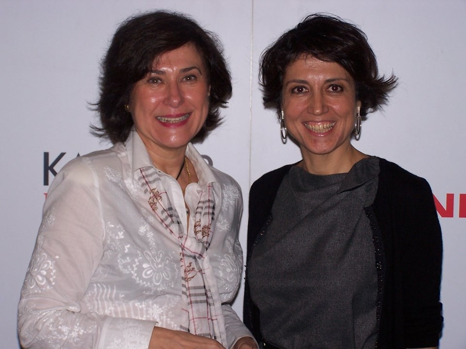 Alexandra Cas Granje ve KAGİDER Başkanı Gülseren Onanç.