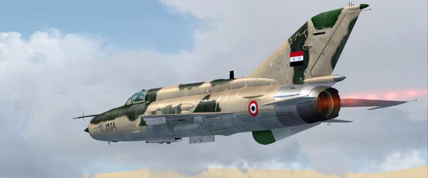 suriye mig21 savaş uçağı130316.jpg
