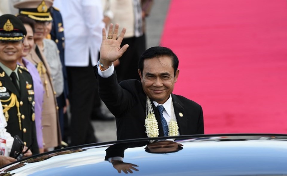 Tayland Başbakanı Prayut 2014'teki askeri darbe sonra iktidara gelmişti.