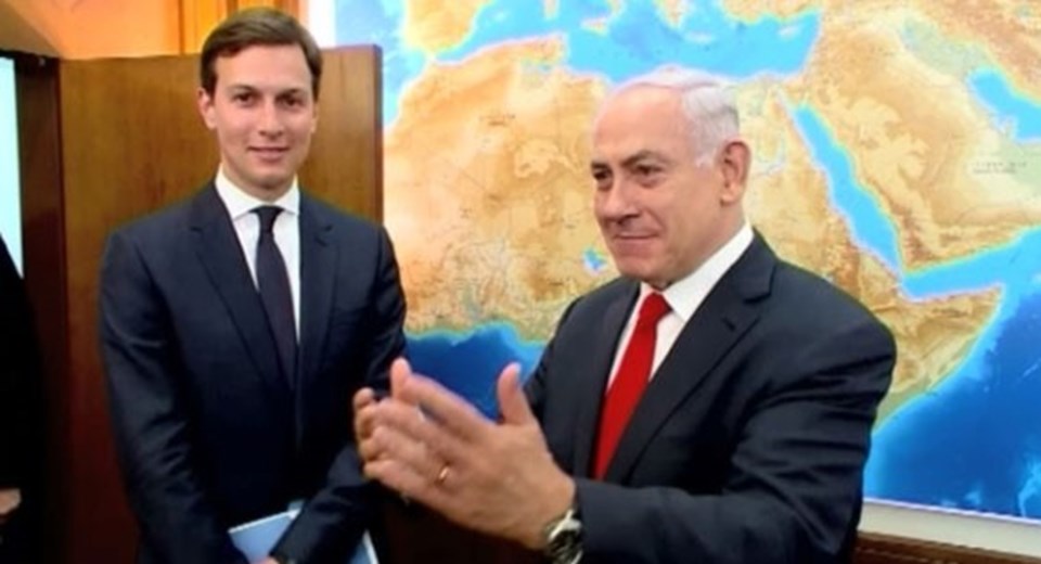 ABD Başkanı Donald Trump'ın Ortadoğu danışmanı Jared Kushner İsrail Başbakanı Binyamin Netanyahu ile görüştü.
