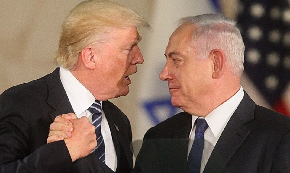 ABD Başkanı Donald Trump ile İsrail Başbakanı Binyamin Netanyahu'nun birbirlerine yakın isimler olduğu biliniyor.