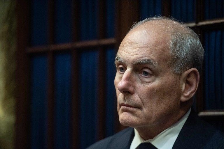 BEYAZ SARAY GENEL SEKRETERİ JOHN KELLY: