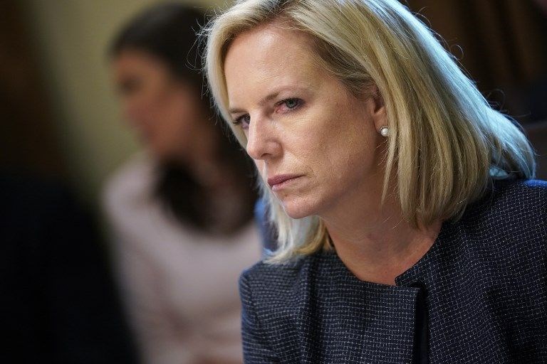 İÇ GÜVENLİK BAKANI KIRSTJEN NIELSEN: