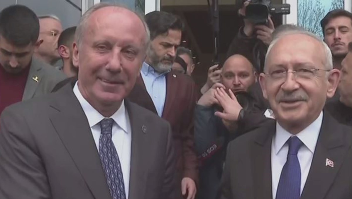 Kılıçdaroğlu'ndan İnce'ye ziyaret Kılıçdaroğlu'ndan İnce'ye ziyaret