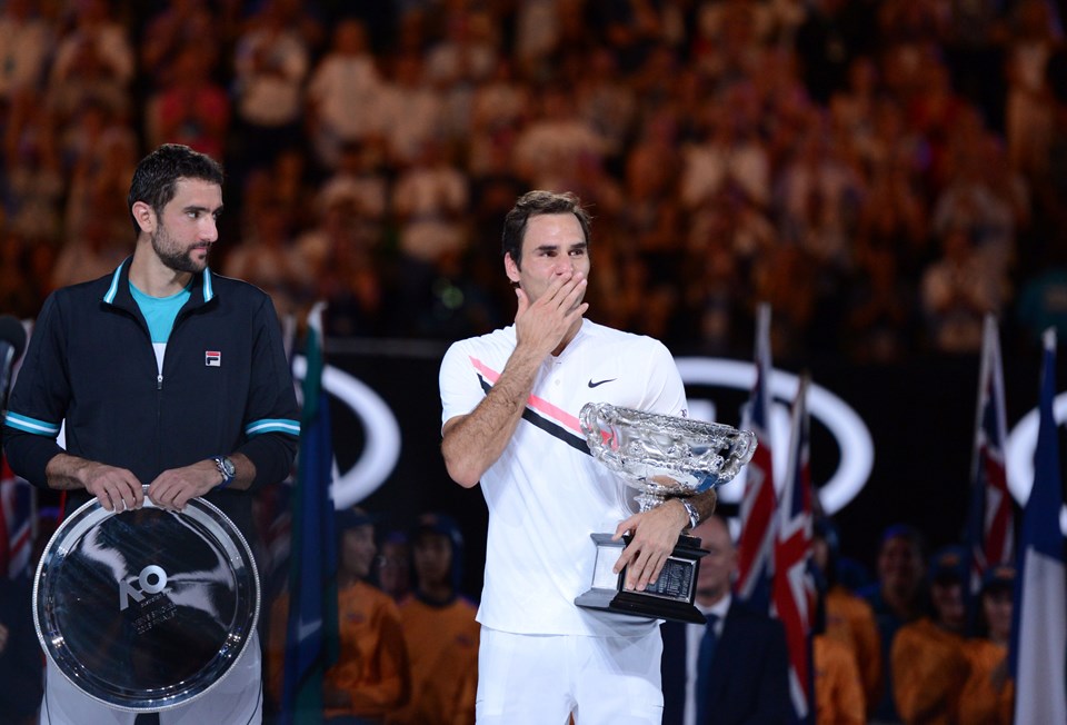 Roger Federer'in gözyaşları (Avustralya Açık'ta şampiyon Federer) - 2