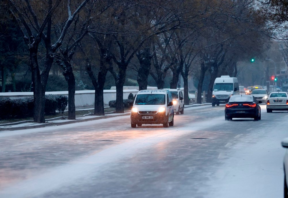 Başkent güne kar ile uyandı - 22