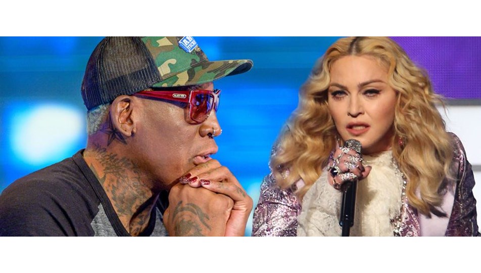 Dennis Rodman Madonna bebek için 20 milyon dolar teklif Dennis Rodman Madonna bebek için 20 milyon dolar teklif