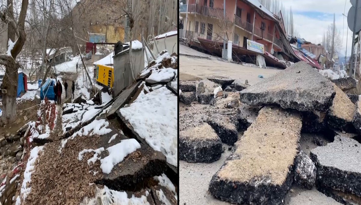 Deprem yerini değiştirdi: 4,7 metre kayan Ekinözü'nden çarpıcı görüntüler Deprem yerini değiştirdi: 4,7 metre kayan Ekinözü'nden çarpıcı görüntüler