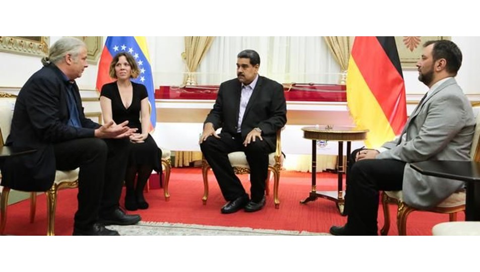 Alman milletvekilinin Maduro ile görüşmesi Berlin'i karıştırdı