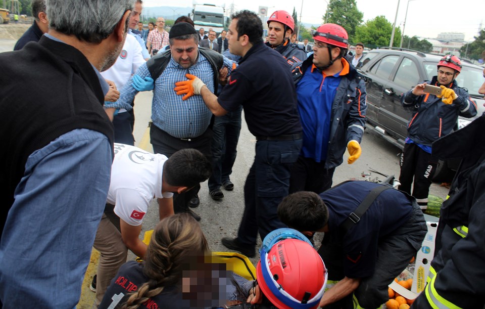 Bursa'da ölümlü kaza sonrası gerginlik - 2