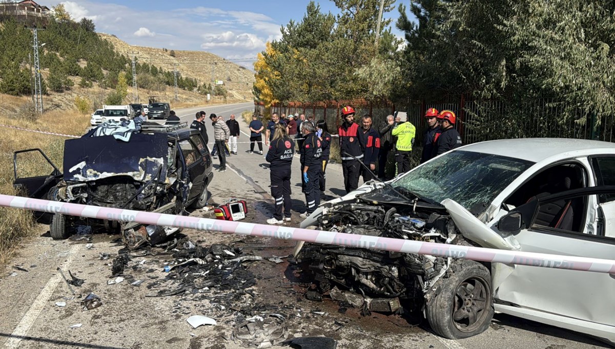 Sivas'ta trafik kazası