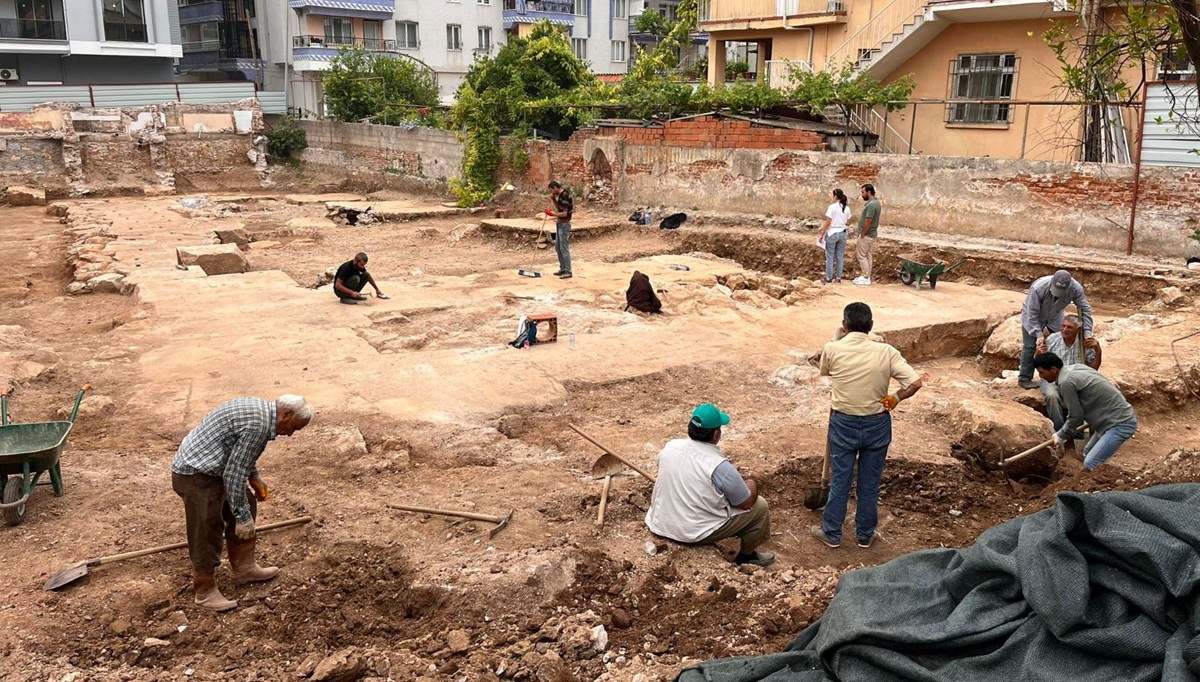 Muğla'da inşaat temelinde tarihi kalıntılar bulundu Muğla'da inşaat temelinde tarihi kalıntılar bulundu