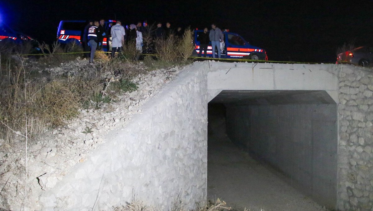 Uşak'ta menfezde erkek cesedi bulundu