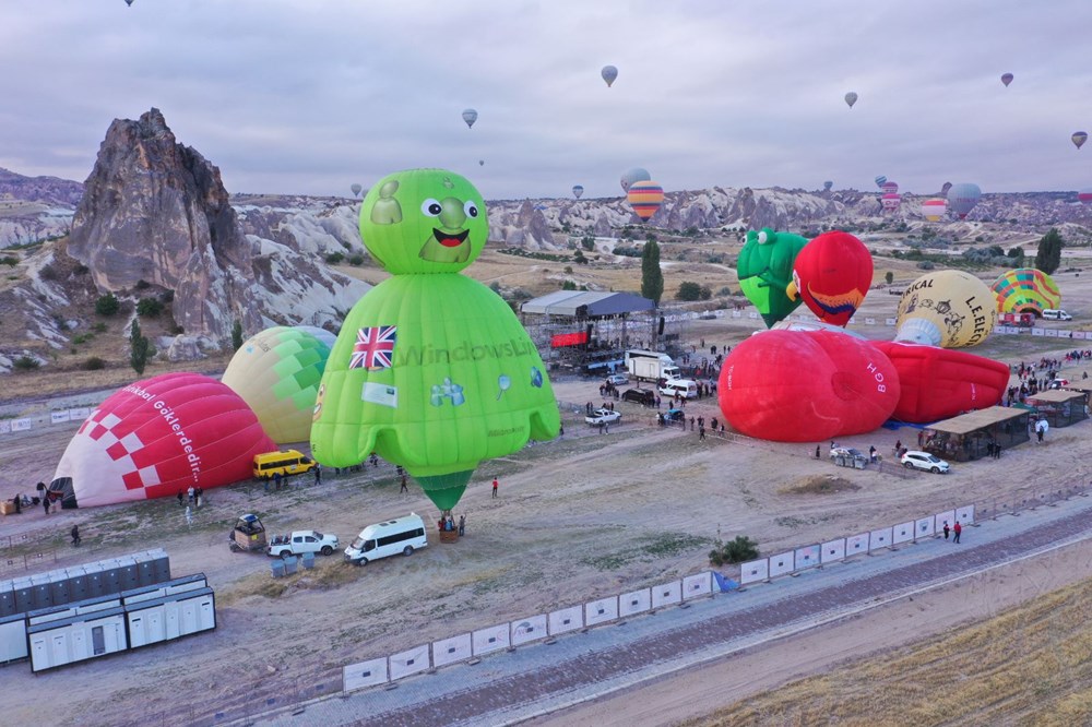 Kapadokya'da "BALONFEST" heyecanı başladı - 8