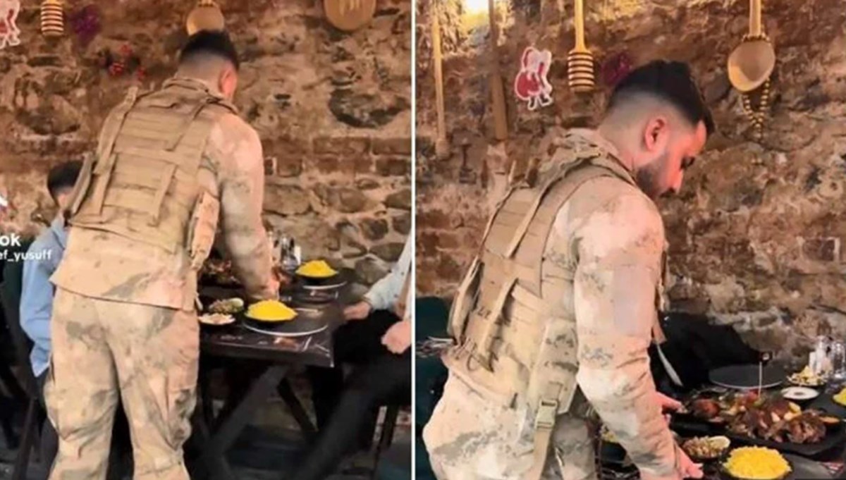 İstanbul'da tepki çeken görüntü! Asker üniformasıyla servis veren işletmede 3 gözaltı İstanbul'da tepki çeken görüntü! Asker üniformasıyla servis veren işletmede 3 gözaltı