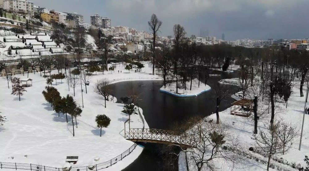 İstanbul'dan kartpostallık kar manzaraları - 30