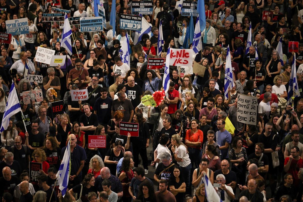 İsrailliler bu hafta da sokaklarda: Netanyahu'ya öfke büyüyor - 11