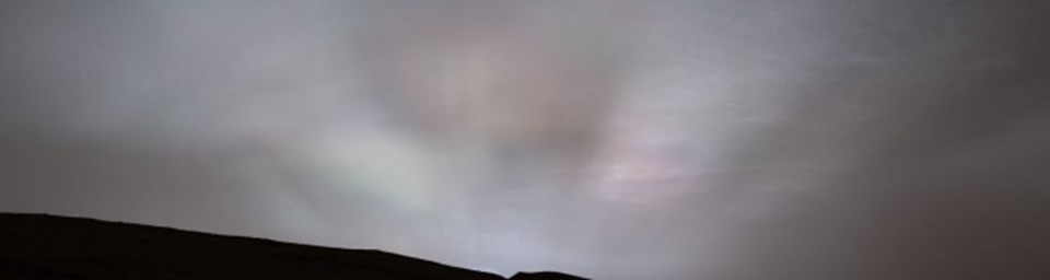 NASA, Mars'taki günbatımının en net fotoğrafını çekti - 1