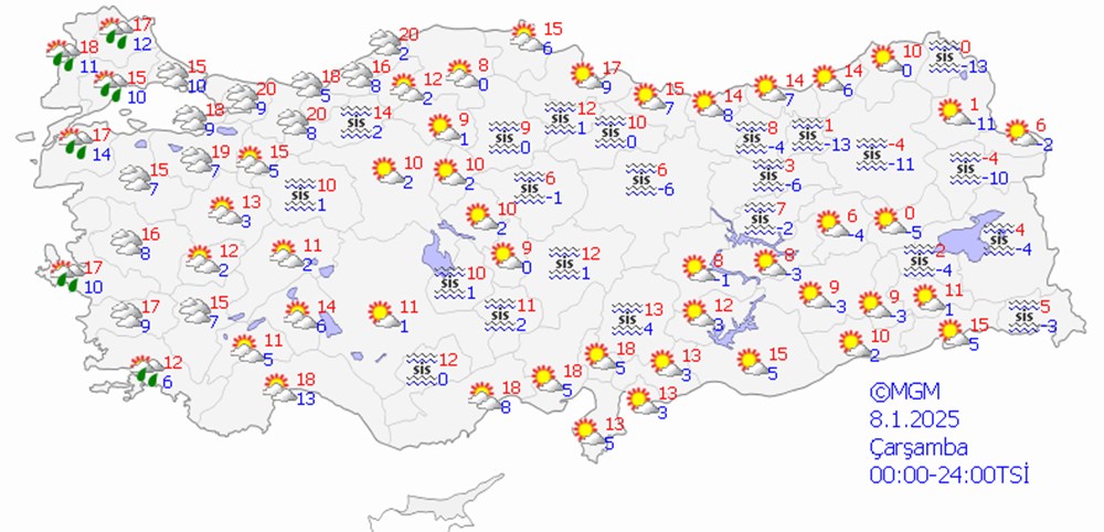 Hafta sonu hava nasıl olacak? - 19