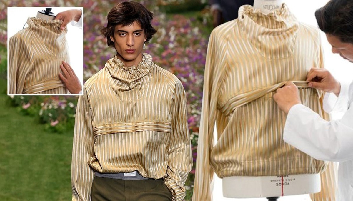 Fransız moda devi Dior, Osmanlı padişahlarının kullandığı değerli kumaşı Paris Moda Haftası’na taşıdı
