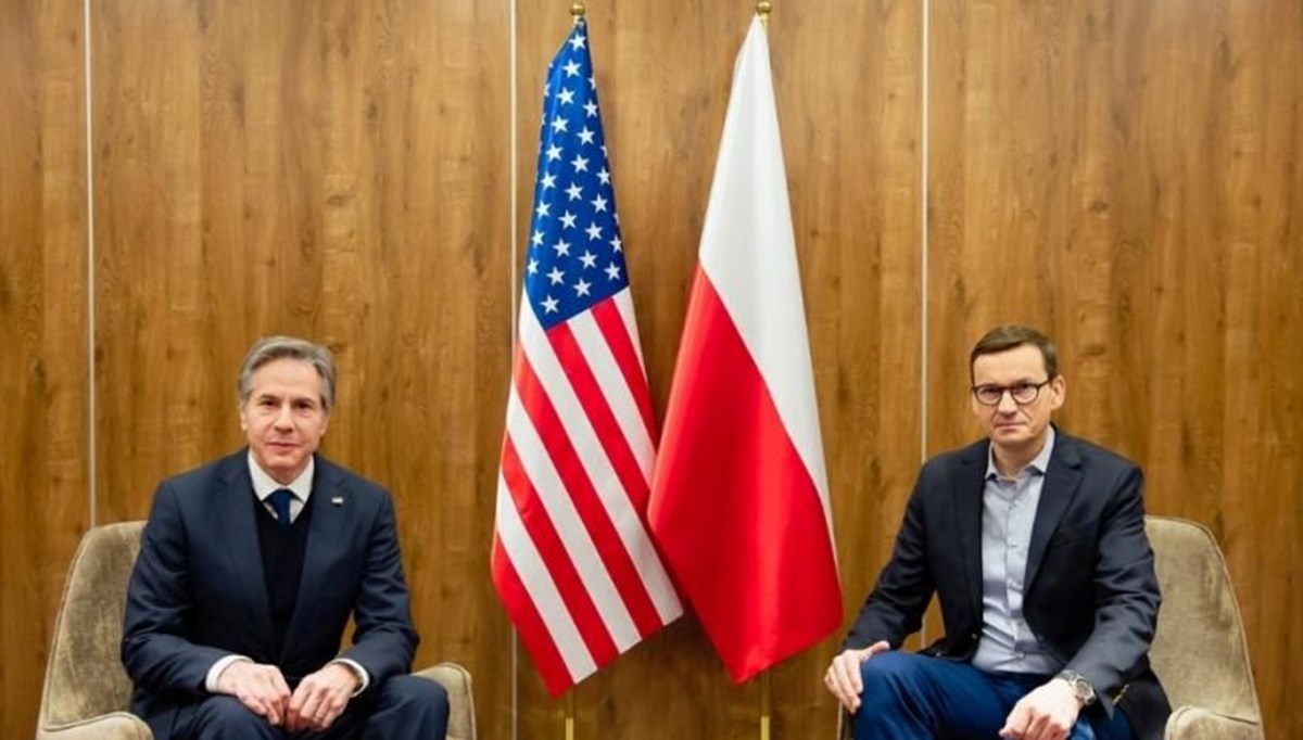 ABD Dışişleri Bakanı Blinken, Polonyalı mevkidaşı Rau ile Ukrayna-Rusya savaşını görüştü
