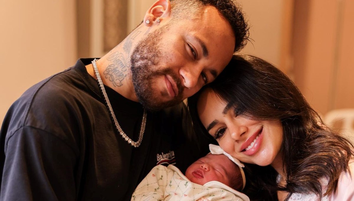 Neymar'ın ikinci çocuğu dünyaya geldi Neymar'ın ikinci çocuğu dünyaya geldi