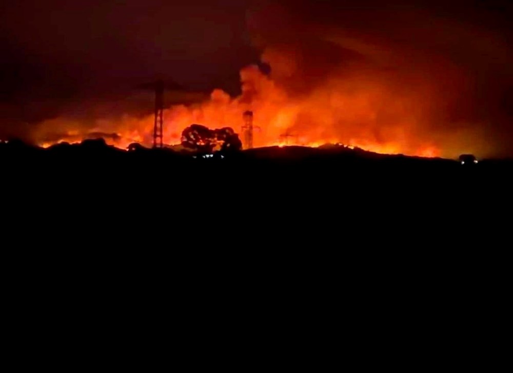 Yunanistan'daki yangın Edirne'nin sınır köylerine dayandı - 6