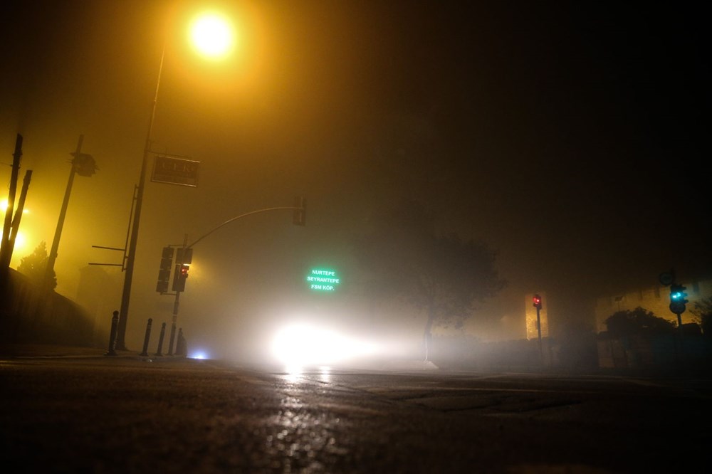 İstanbul'da yoğun sis etkili oldu - 14