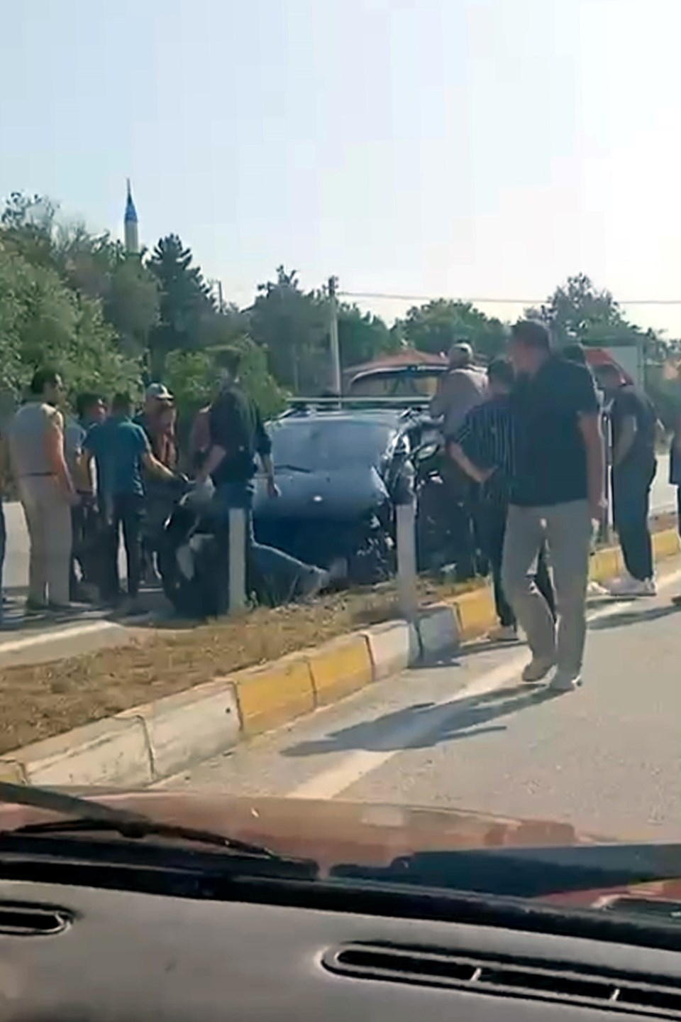 Almanya'dan bayram tatiline gelen çift kazada hayatını kaybetti - 1