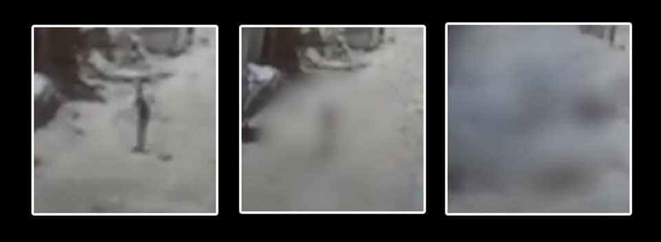 İsrail, un çuvalı taşıyan sivili drone'la vurdu! - 1