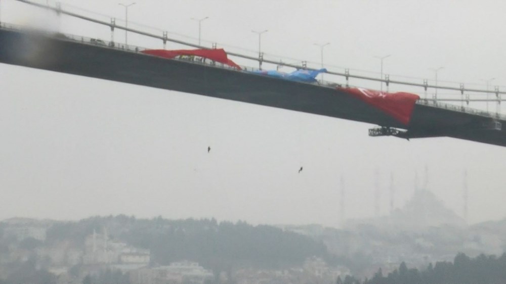 Kadın komandolar, 15 Temmuz Şehitler Köprüsü'nden halatla indi - 2