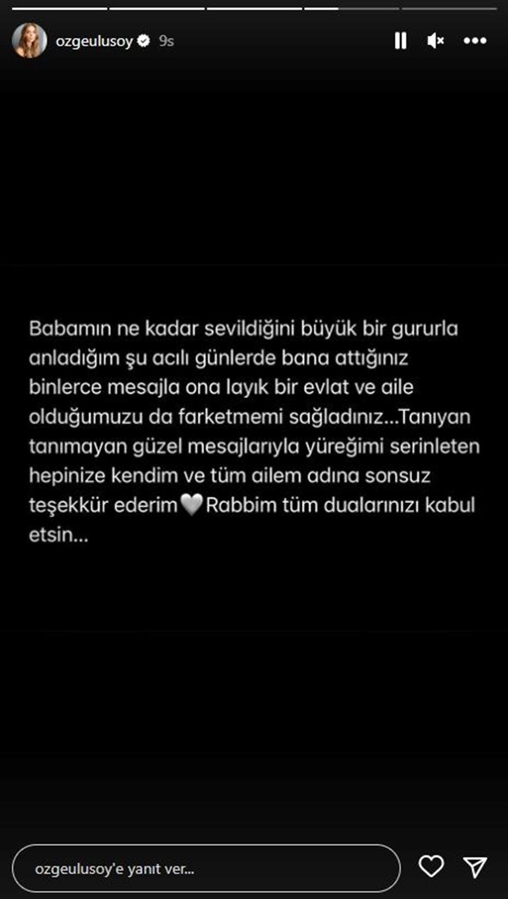 Babasını trafik kazasında kaybeden Özge Ulusoy’dan duygulandıran saat paylaşımı - 3