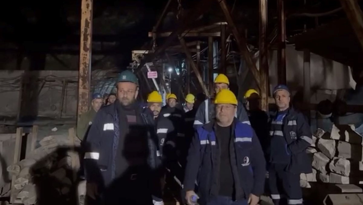 Çayırhan işçileri kendilerini madene kapattı Çayırhan işçileri kendilerini madene kapattı