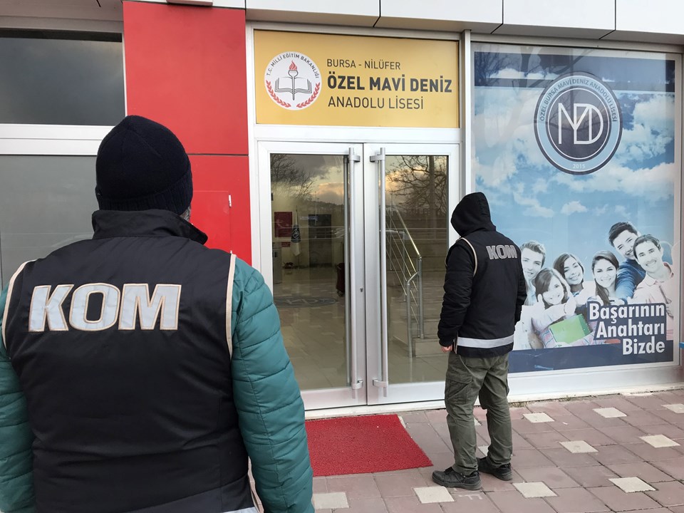 Bursa'da özel okula FETÖ operasyonu: 3 gözaltı - 1