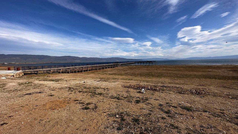 Kuraklık İznik Gölü'nü de vurdu: 400 metre geri çekildi - 5