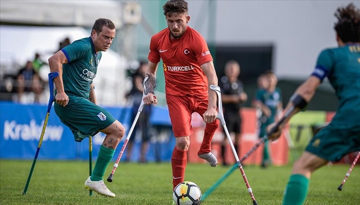 Ampute Futbol Milli Takımı, Avrupa Şampiyonası'nda finale yükseldi