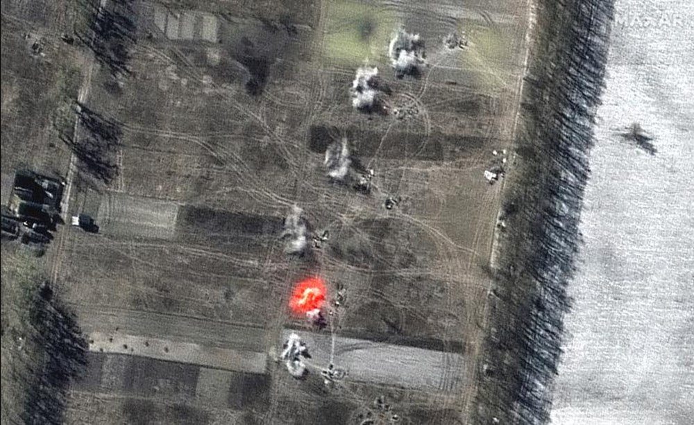 Rusya’nın Ukrayna’ya saldırısında dördüncü hafta: Savaşın ilk gününden bu yana uydu görüntüleri - 14