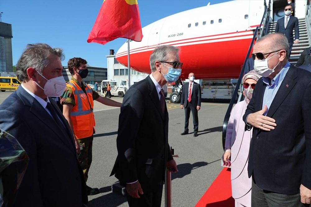 Cumhurbaşkanı Erdoğan Brüksel'de - 3