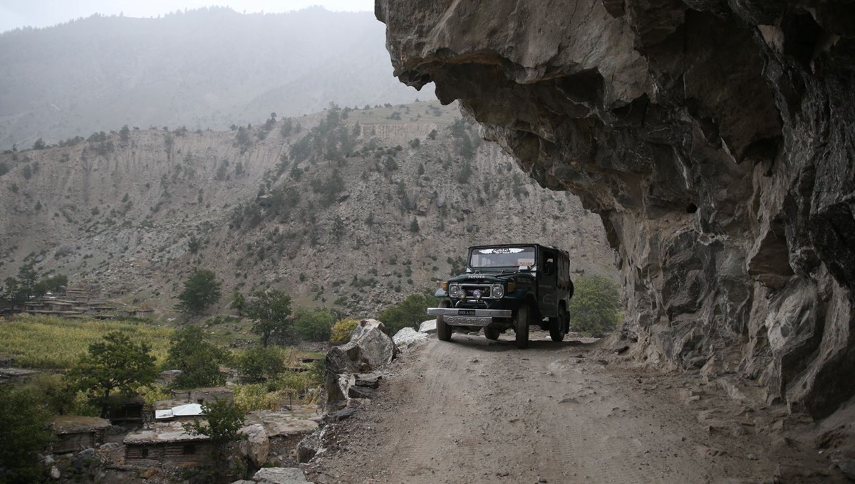 Pakistan'ın en tehlikeli yollarından 'Fairy Meadows' macera tutkunlarının gözdesi