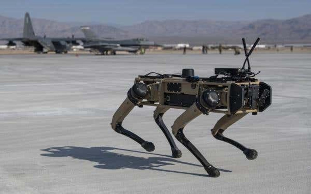 ABD ordusu robot köpekler ile tatbikat yaptı - 5