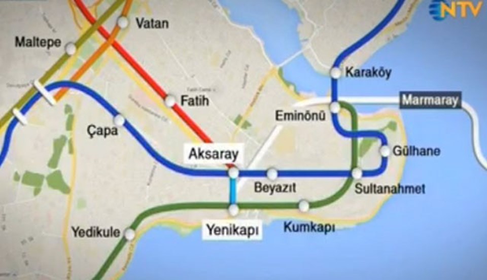 Yenikapı-Aksaray hattı açıldı - 1