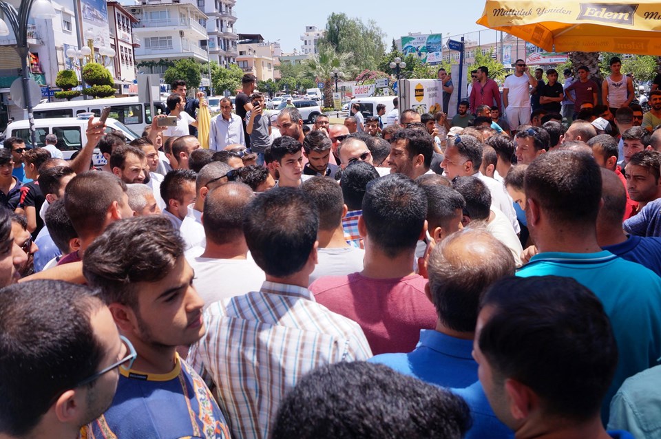 Aydın'da ünlü markaların avukatları ile esnaf arasında gerginlik - 3