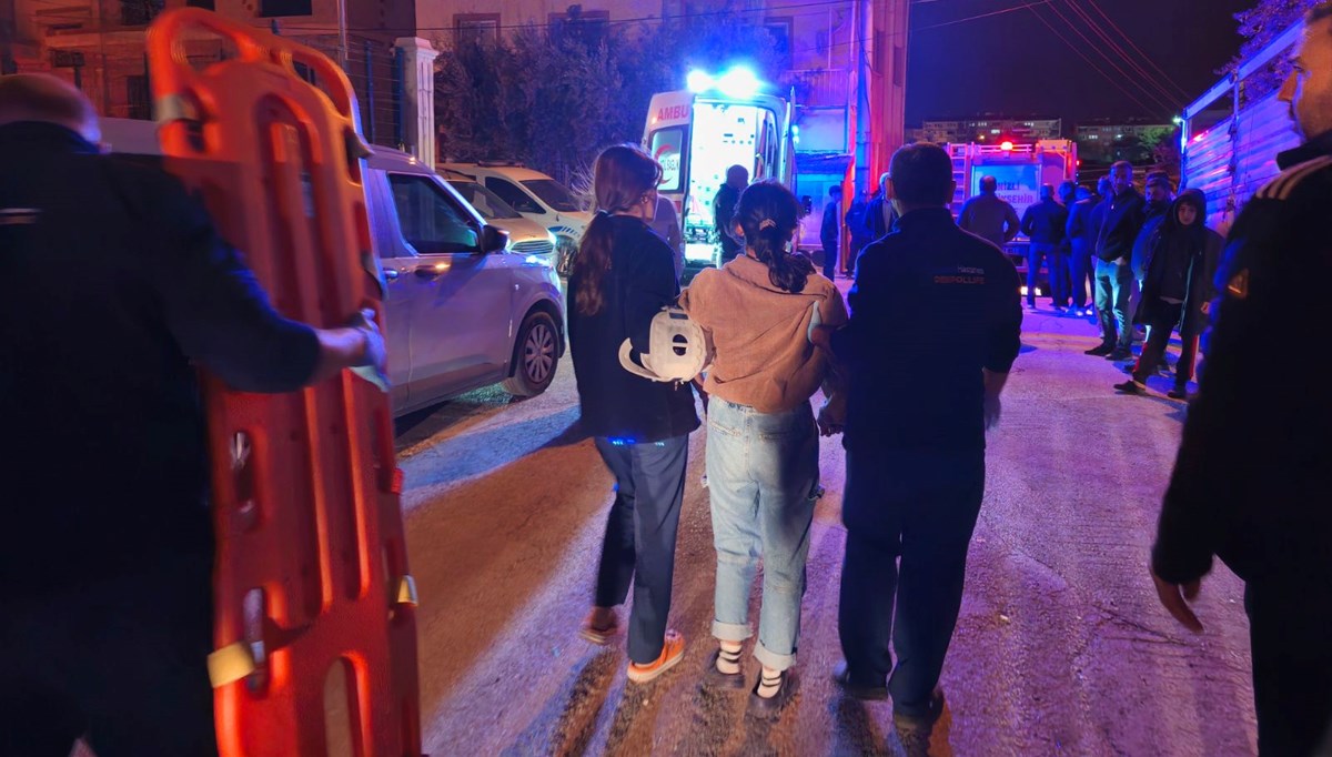 Düğün hazırlığı yapılan evin tavanı çöktü