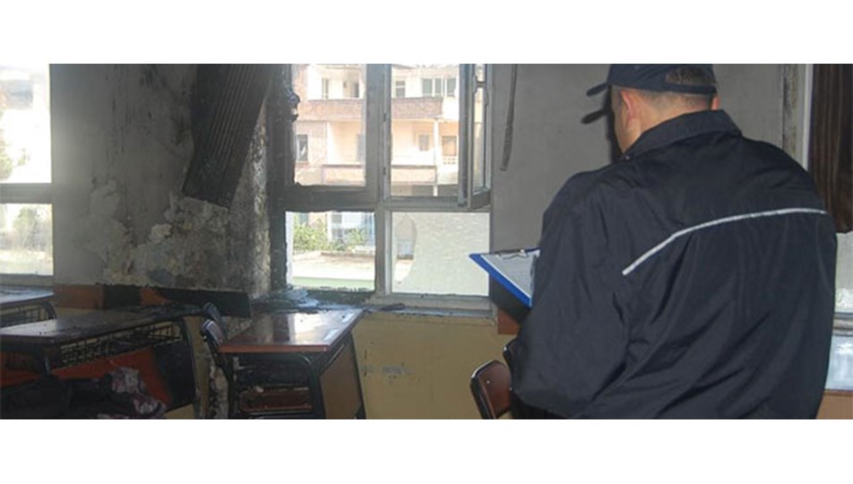 Anaokulunda klima patladı