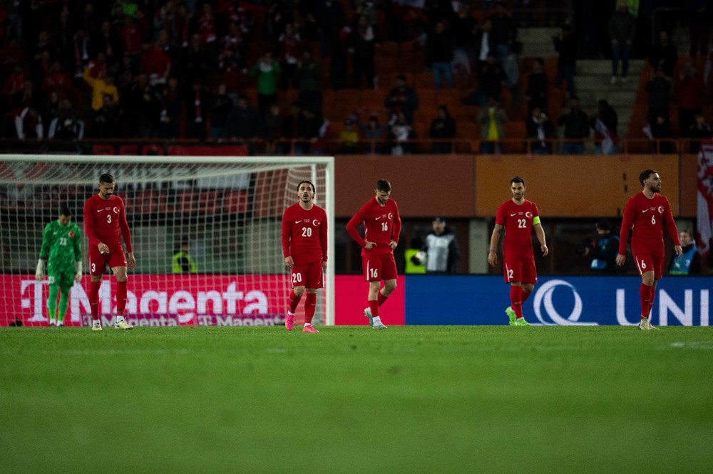 A Milli Takım tarihinde 5 ve üzeri fark yediği 15. yenilgisini yaşadı - 4