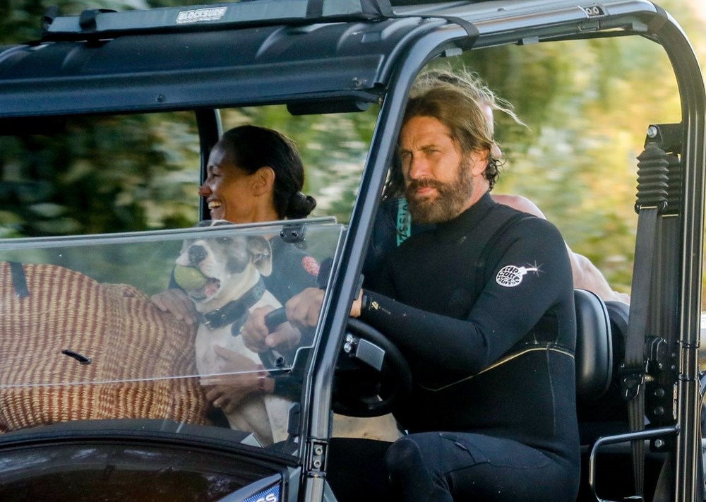Gerard Butler ve Morgan Brown Malibu tatilinde - 2