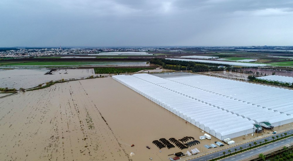Turuncu alarmın verildiği Antalya'da, Acısu Deresi'nin taşma riski var - 19