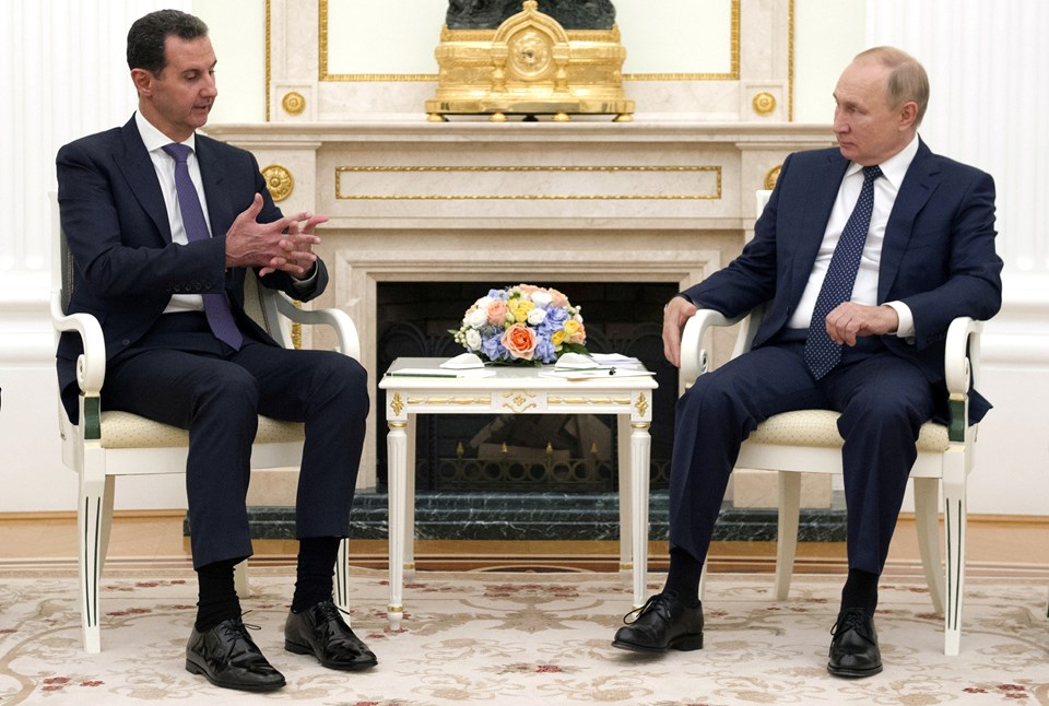 Rusya Devlet Başkanı Putin, Moskova’da Esad ile görüştü - 1