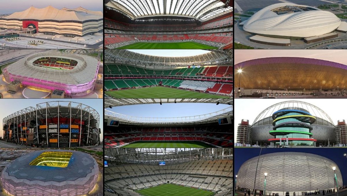 2022 Katar Dünya Kupası bu stadyumlarda oynanacak