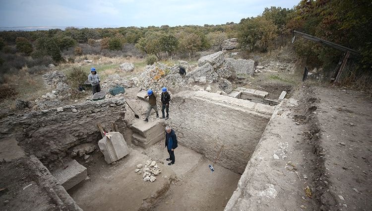 Alexandria Troas Antik Kenti'nde kazı çalışmaları sürüyor